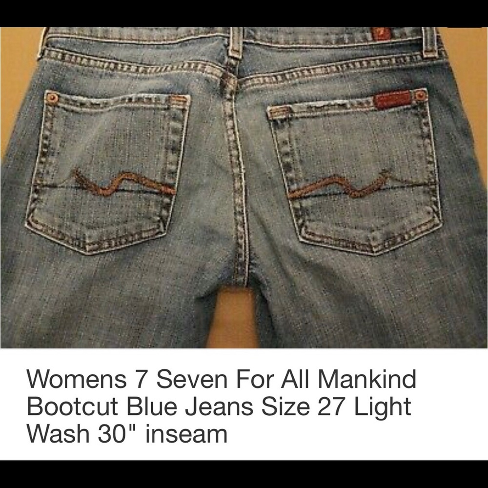 7 For All Mankind Jeans 27